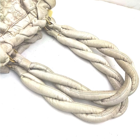 EUC LIM ED Louis Vuitton Cream/Ecru Monogram Olympe Stratus PM - Picture 3 of 13